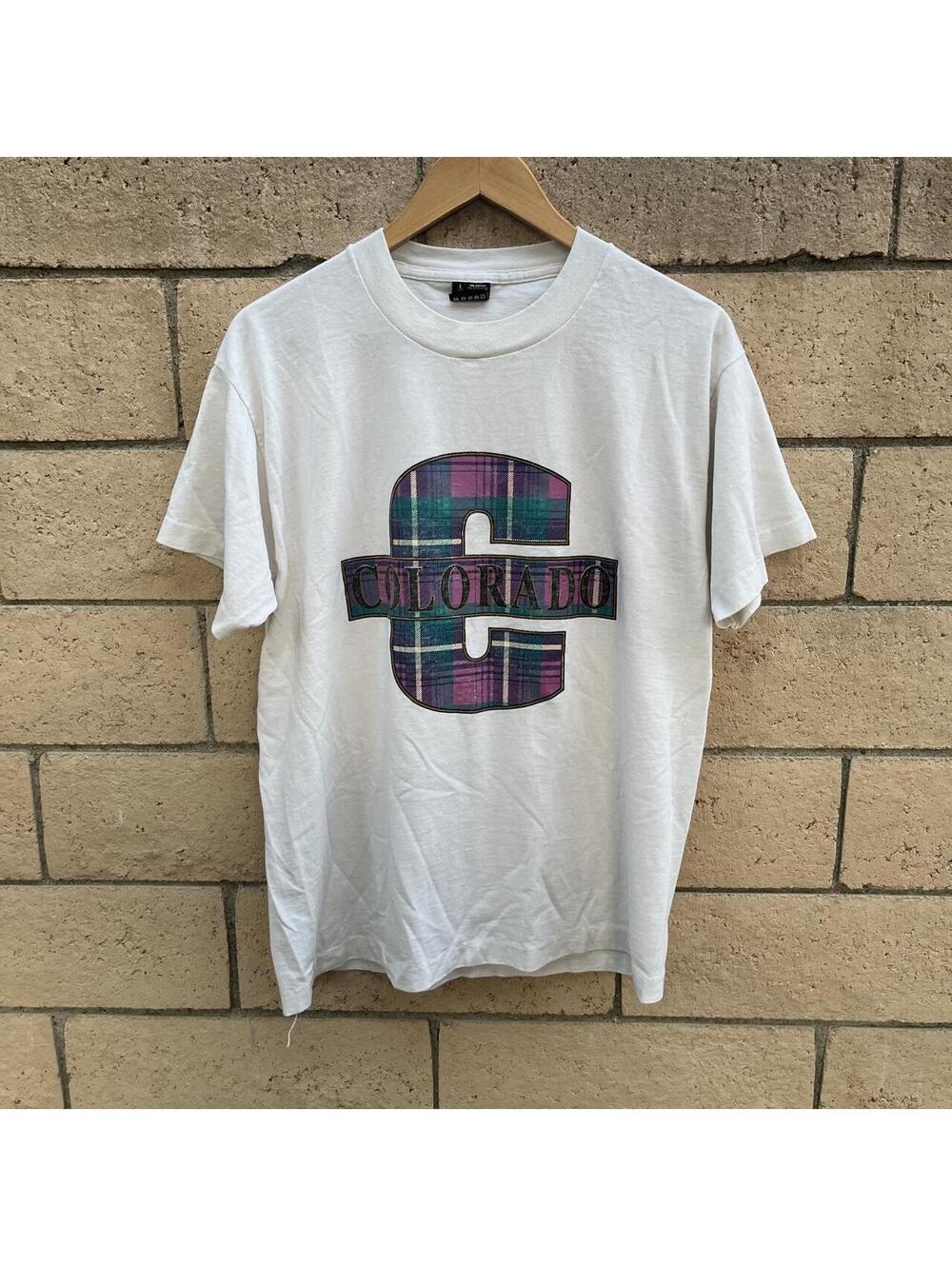 Vintage 90s y2k Colorado graphic tee | size L